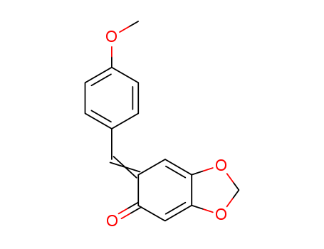 (6E)-6-[(4-methoxyphenyl)methylidene]benzo[1,3]dioxol-5-one cas  63194-80-9