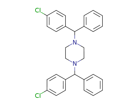 1,4-bis((4-chlorophenyl)(phenyl)methyl)piperazine