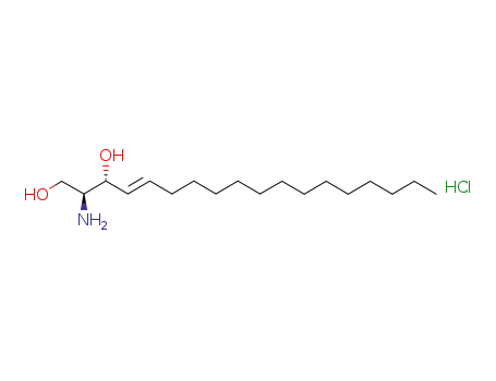 Molecular Structure of 2673-72-5 (D-SPHINGOSINE HCL)