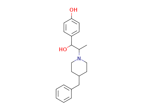 1-Piperidineethanol, a-(4-hydroxyphenyl)-b-methyl-4-(phenylmethyl)-