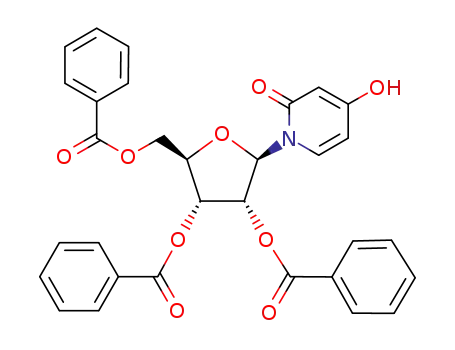 4-Hydroxy-1-(2-O,3-O,5-O-tribenzoyl-β-D-ribofuranosyl)pyridin-2(1H)-one