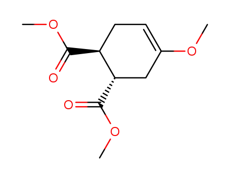 (+/-)-4-methoxy-cyclohex-4-ene-1<i>r</i>,2<i>t</i>-dicarboxylic acid dimethyl ester