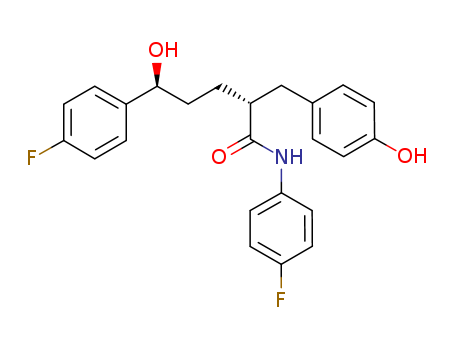 (αR,δS)-4-Fluoro-N-(4-fluorophenyl)-δ-hydroxy-α-[(4-hydroxyphenyl)Methyl]benzenepentanaMide