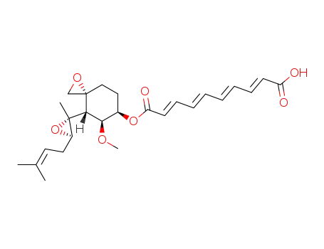 Molecular Structure of 23110-15-8 (FUMAGILLIN)