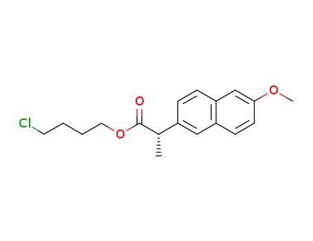 2-(S)-(4-chlorobutyl) 2-(6-methoxy-2-naphthyl)-propanoate