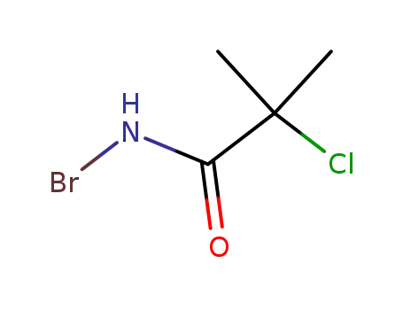 Molecular Structure of 6552-42-7 (N-bromo-2-chloro-2-methylpropanamide)