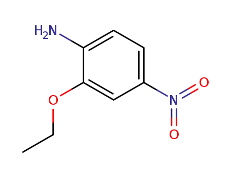 Molecular Structure of 16383-89-4 (4-nitro-o-phenetidine)