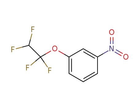 Molecular Structure of 1644-21-9 (1-NITRO-3-(1,1,2,2-TETRAFLUOROETHOXY)BENZENE)