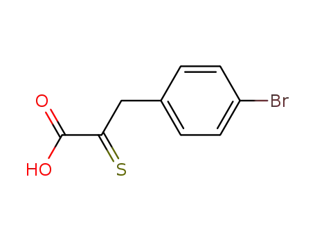 Molecular Structure of 860190-07-4 (3-(4-bromo-phenyl)-2-thioxo-propionic acid)