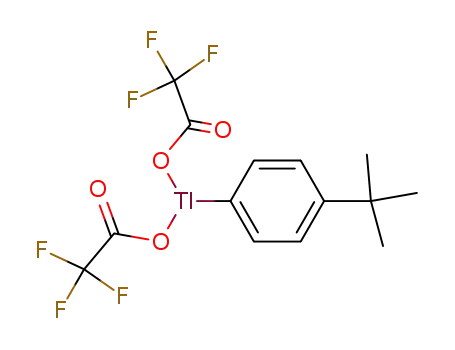 Molecular Structure of 38579-34-9 (C<sub>14</sub>H<sub>13</sub>F<sub>6</sub>O<sub>4</sub>Tl)