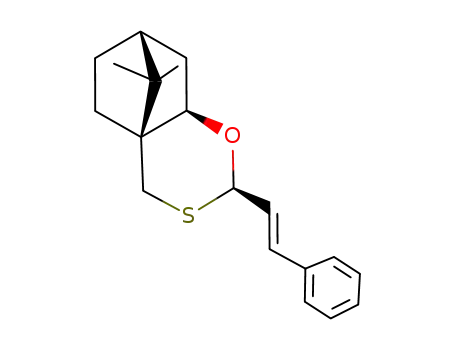 (1S,4R,6R,8R)-11,11-dimethyl-4-(E)-styryl-5-oxa-3-thiatricyclo[6.2.1.0<sup>1,6</sup>]undecane