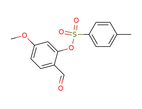 Molecular Structure of 329235-36-1 (2-formyl-5-methoxyphenyl 4-methylbenzenesulfonate)