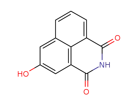 Molecular Structure of 23204-41-3 (5-hydroxy-1H-benz[de]isoquinoline-1,3(2H)-dione)