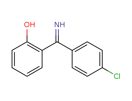 Molecular Structure of 1334334-91-6 (2-((4-chlorophenyl)(imino)methyl)phenol)