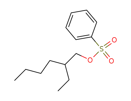 Molecular Structure of 65824-69-3 (Benzenesulfonic acid, 2-ethylhexyl ester)
