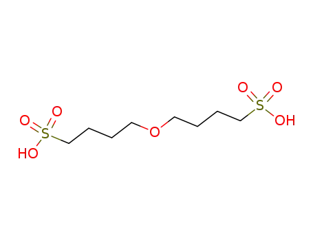 Molecular Structure of 61161-42-0 (4,4'-oxy-bis-butane-1-sulfonic acid)