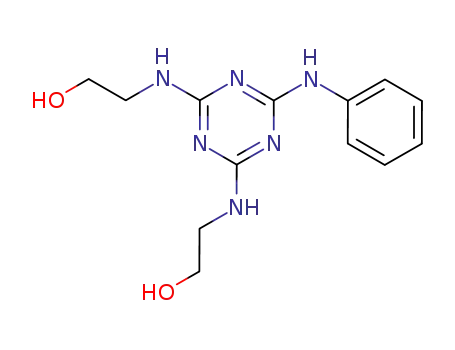 2,2'-((6-Anilino-1,3,5-triazine-2,4-diyl)diimino)bisethanol