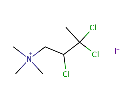 trimethyl-(2,3,3-trichloro-butyl)-ammonium; iodide