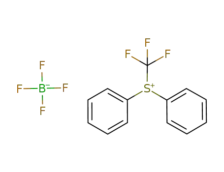 Molecular Structure of 112425-78-2 (S-(trifluoromethyl)diphenylsulfonium tetrafluoroborate)
