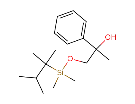 Benzenemethanol,
a-[[[dimethyl(1,1,2-trimethylpropyl)silyl]oxy]methyl]-a-methyl-