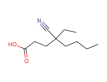 4-Cyano-4-ethyl-octanoic acid