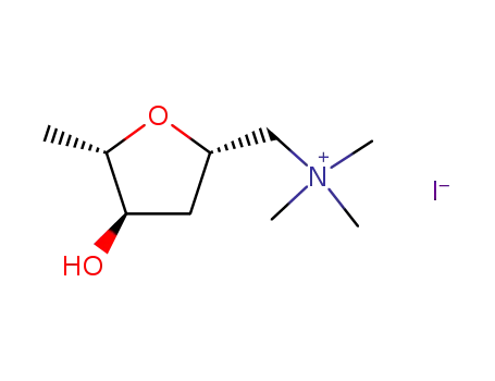 Molecular Structure of 24570-49-8 ((+)-Muscarine Iodide)