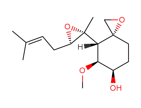 Molecular Structure of 35903-52-7 (FUMAGILLOL)
