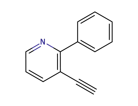 Molecular Structure of 485385-76-0 (3-ethynyl-2-phenylpyridine)