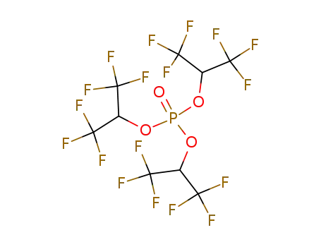 Molecular Structure of 66489-68-7 (Tris(1,1,1,3,3,3-hexafluoroisopropyl) phosphate)