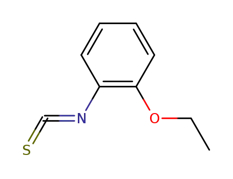 Molecular Structure of 23163-84-0 (2-ETHOXYPHENYL ISOTHIOCYANATE)
