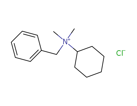 Benzenemethanaminium,N-cyclohexyl-N,N-dimethyl-, chloride (1:1)