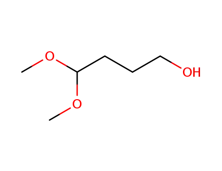 Molecular Structure of 23068-87-3 (4,4-Dimethoxybutan-1-ol)