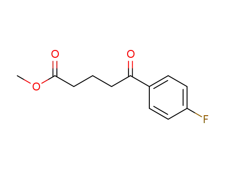 Molecular Structure of 149437-67-2 (5-(4-fluorophenyl)-5-oxopentanoic acid methyl ester)