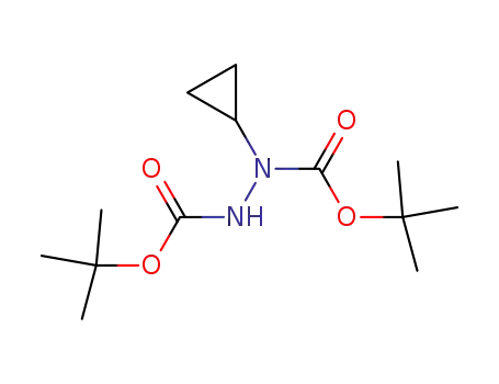 tert-butyl N-(tert-butoxycarbonylamino)-N-cyclopropyl-carbamate