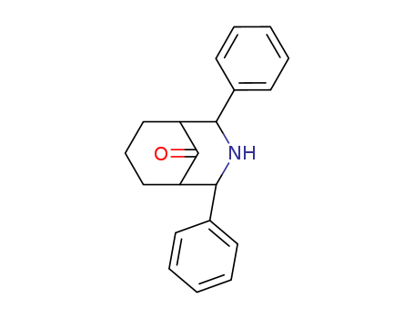 6,8-diphenyl-7-azabicyclo[3.3.1]nonan-9-one cas  34025-58-6