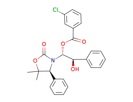 (4S,1'R,2'R)-N-<sup>(3)</sup>-[1'-(m-chlorobenzoyl)-2-hydroxy-2'-phenylethan-1'yl]-4-phenyl-5,5-dimethyloxazolidin-2-one