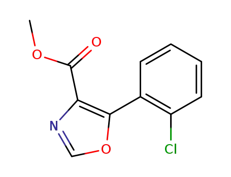 METHYL 5-(2-CHLOROPHENYL)OXAZOLE-4-CARBOXYLATE