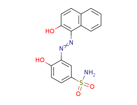 Benzenesulfonamide,4-hydroxy-3-[2-(2-hydroxy-1-naphthalenyl)diazenyl]-