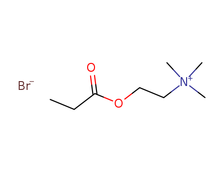 Ethanaminium,N,N,N-trimethyl-2-(1-oxopropoxy)-, bromide (1:1)