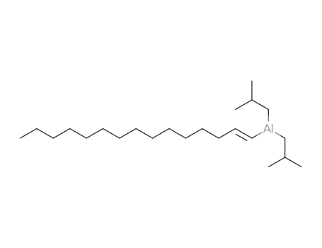 Aluminum, bis(2-methylpropyl)-1-pentadecenyl-, (E)-