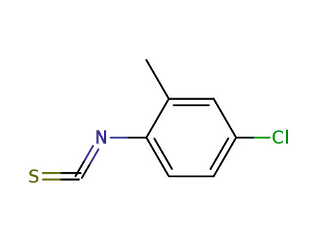 Molecular Structure of 23165-53-9 (4-CHLORO-2-METHYLPHENYL ISOTHIOCYANATE)