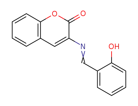 Molecular Structure of 910217-51-5 (3-SALICYLIDENEAMINOCOUMARIN)