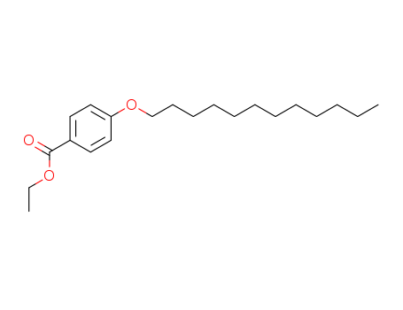Molecular Structure of 154845-75-7 (Benzoic acid, 4-(dodecyloxy)-, ethyl ester)