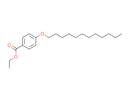 Molecular Structure of 154845-75-7 (Benzoic acid, 4-(dodecyloxy)-, ethyl ester)