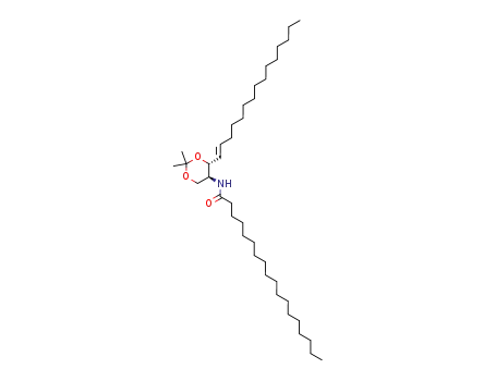 <2(S),3(R),4E>-1,3-O-isopropylidene-2-octadecanamido-4-octadecene-1,3-diol