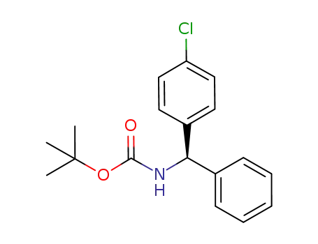 (R)-N-tert-butyloxycarbonyl-α-(4-chlorophenyl)benzylamine