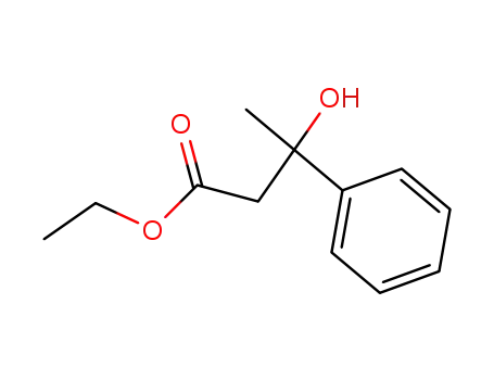 Molecular Structure of 2293-60-9 (ethyl 3-hydroxy-3-phenylbutanoate)