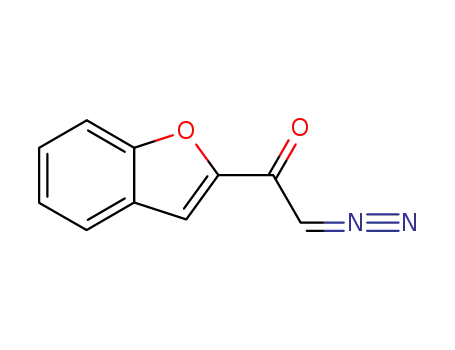 1-(benzofuran-2-yl)-2-diazoethanone