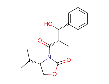 (4S)-3-((2S,3S)-3-hydroxy-2-methyl-1-oxo-3-phenylpropyl)-4-(1-methylethyl)-2-oxazolidinone