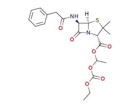 Molecular Structure of 37660-97-2 (bacbenzylpenicillin)